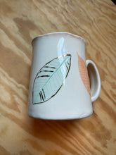 Load image into Gallery viewer, Sea Glass &amp; Orange Leaves Mug
