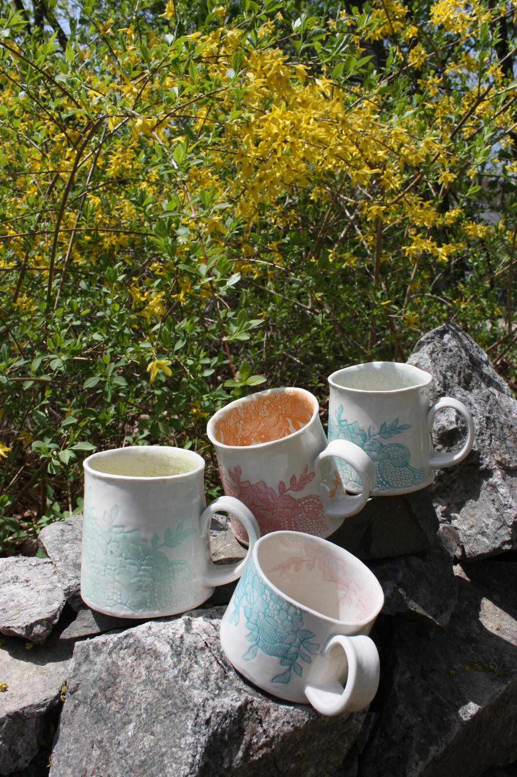 Porcelain Lace Mug