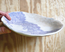 Load image into Gallery viewer, Lavender &amp; Beige Dish
