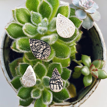 Load image into Gallery viewer, SALE! Lace Ceramic Studs
